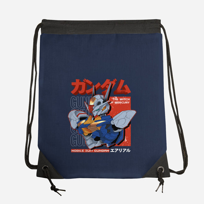 Gundam Aerial-None-Drawstring-Bag-hirolabs
