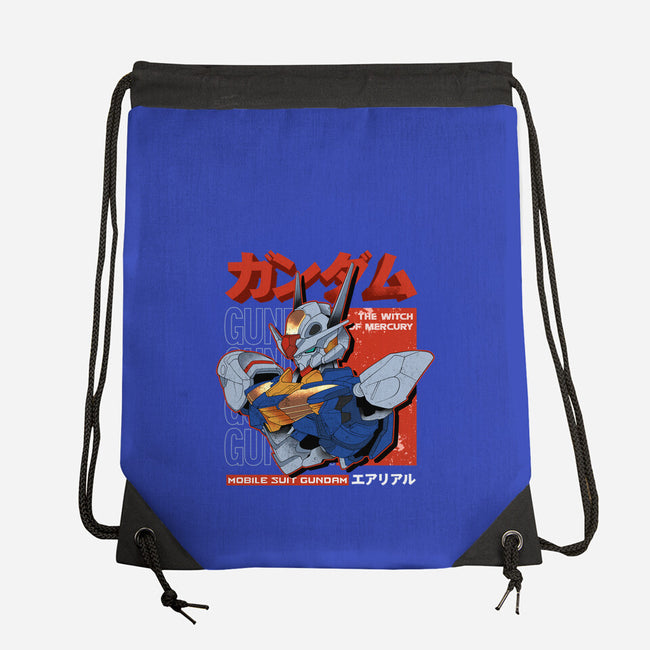 Gundam Aerial-None-Drawstring-Bag-hirolabs