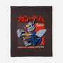 Gundam Aerial-None-Fleece-Blanket-hirolabs