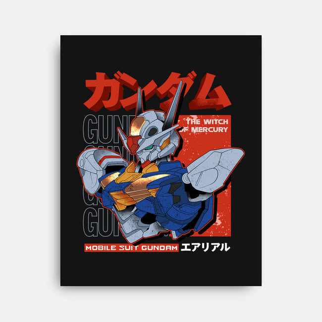 Gundam Aerial-None-Stretched-Canvas-hirolabs