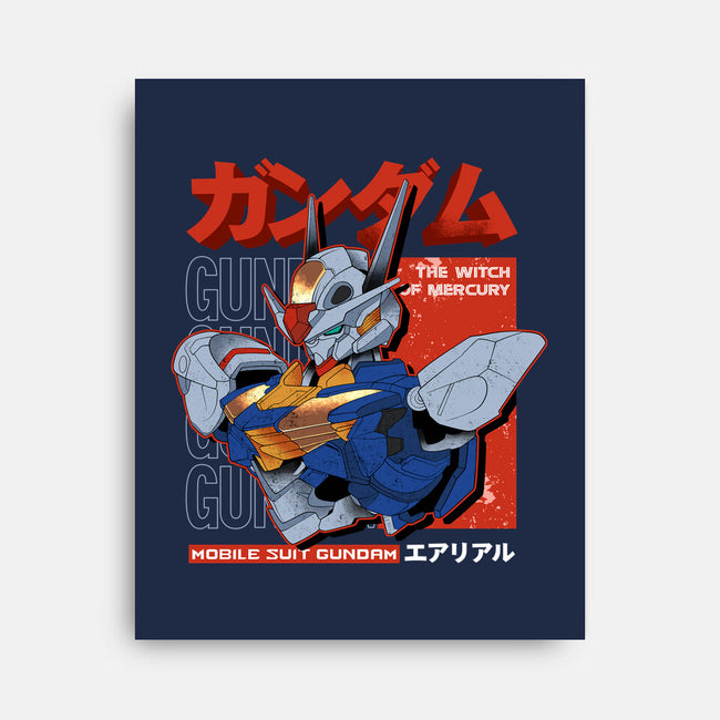 Gundam Aerial-None-Stretched-Canvas-hirolabs