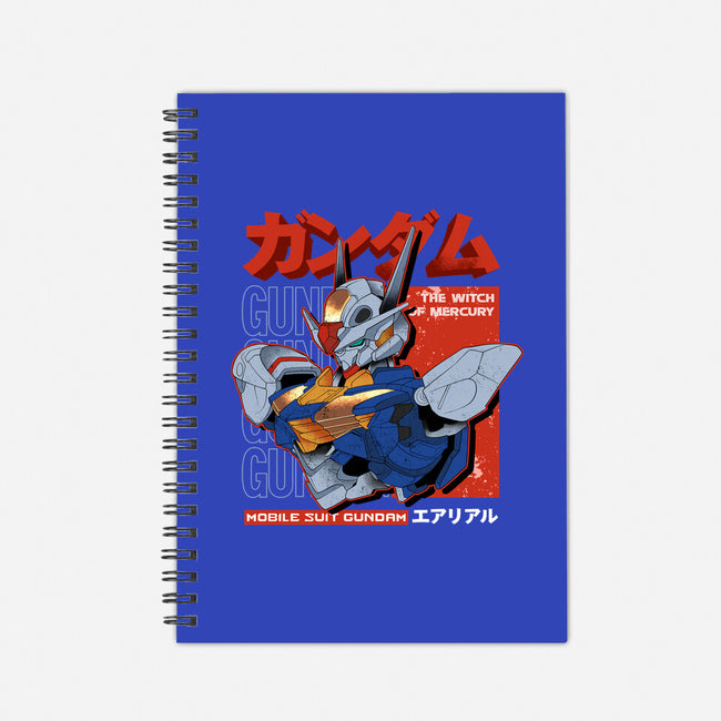 Gundam Aerial-None-Dot Grid-Notebook-hirolabs