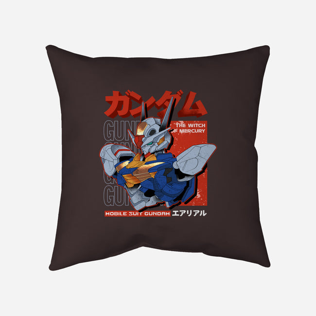 Gundam Aerial-None-Removable Cover w Insert-Throw Pillow-hirolabs