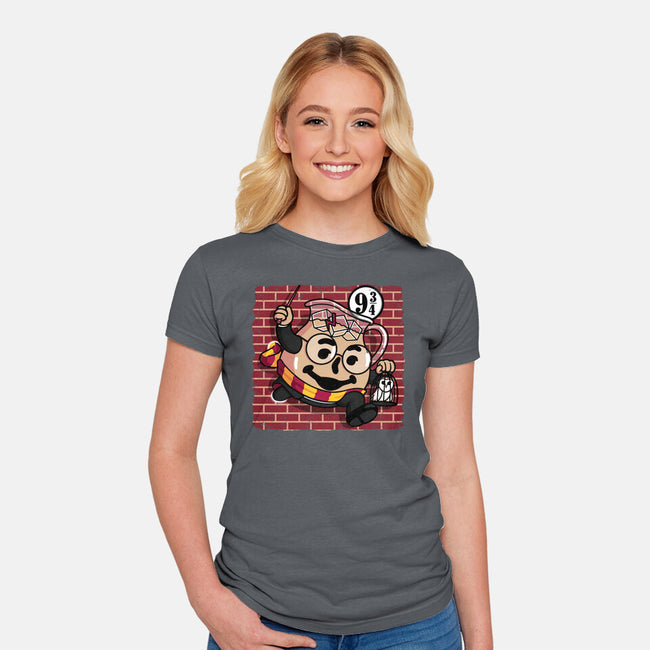 Magic Drink!-Womens-Fitted-Tee-Raffiti
