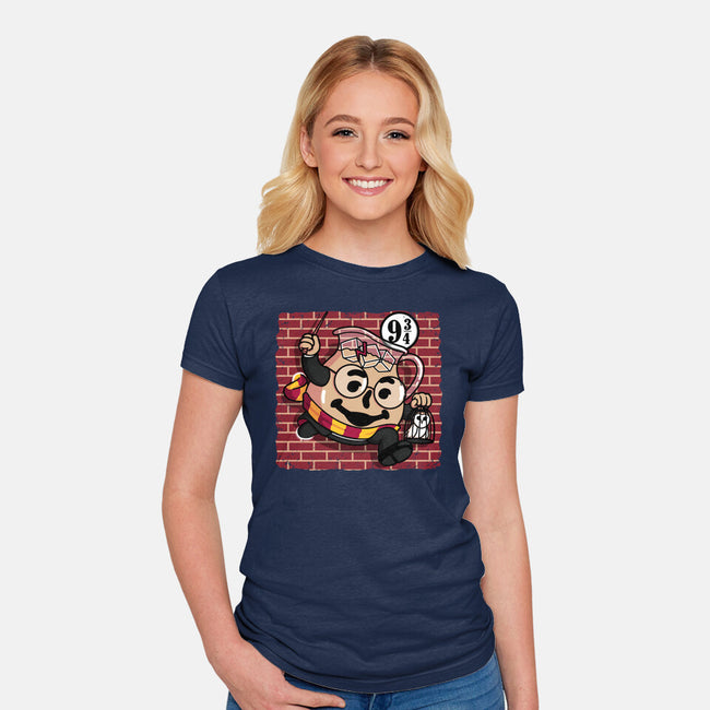 Magic Drink!-Womens-Fitted-Tee-Raffiti