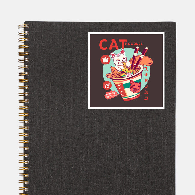 CatNoodles-None-Glossy-Sticker-Conjura Geek