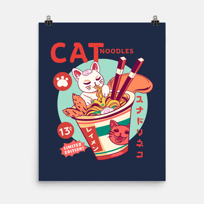 CatNoodles-None-Matte-Poster-Conjura Geek