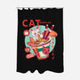 CatNoodles-None-Polyester-Shower Curtain-Conjura Geek