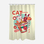 CatNoodles-None-Polyester-Shower Curtain-Conjura Geek