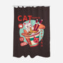 CatNoodles-None-Polyester-Shower Curtain-Conjura Geek