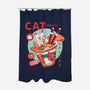 CatNoodles-None-Polyester-Shower Curtain-Conjura Geek