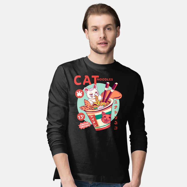 CatNoodles-Mens-Long Sleeved-Tee-Conjura Geek