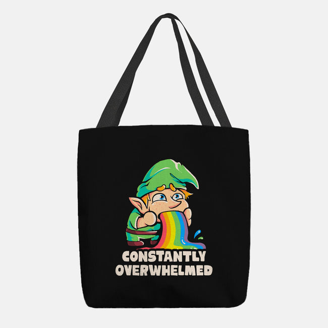 Constantly Overwhelmed-None-Basic Tote-Bag-eduely