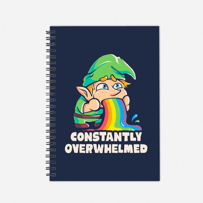 Constantly Overwhelmed-None-Dot Grid-Notebook-eduely
