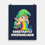 Constantly Overwhelmed-None-Matte-Poster-eduely