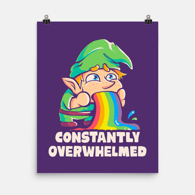 Constantly Overwhelmed-None-Matte-Poster-eduely
