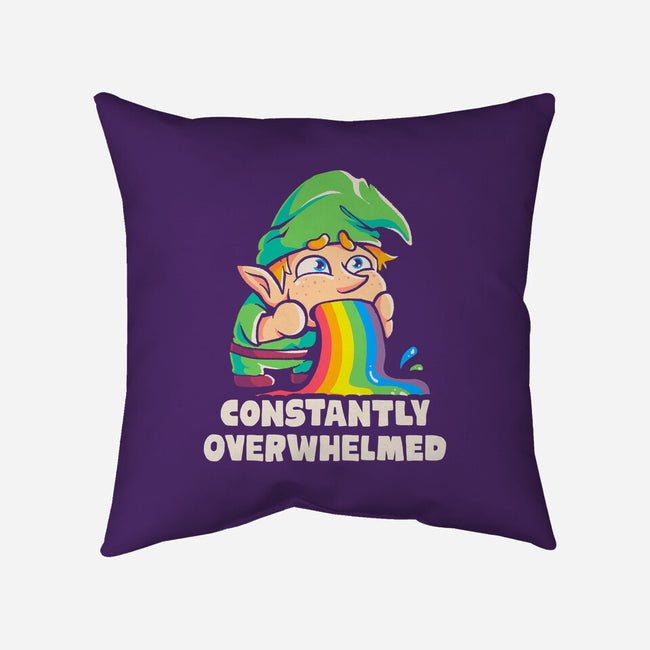 Constantly Overwhelmed-None-Removable Cover-Throw Pillow-eduely