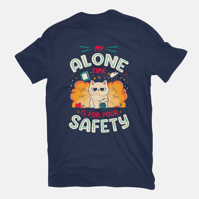 My Alone Time-Womens-Fitted-Tee-koalastudio