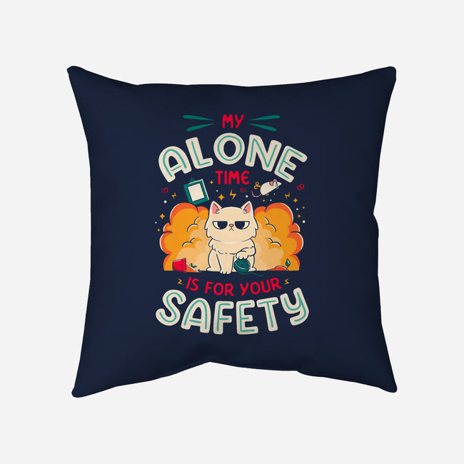 My Alone Time-None-Removable Cover-Throw Pillow-koalastudio