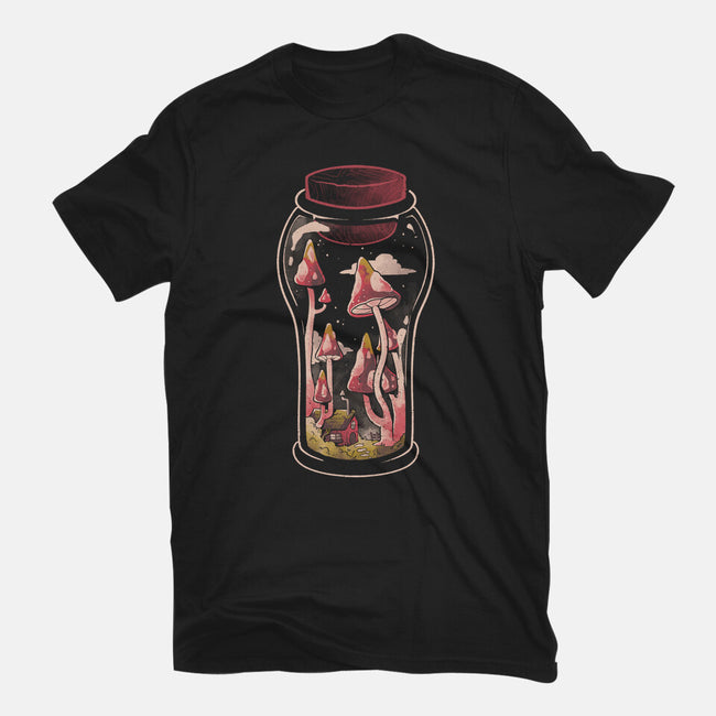 Gnome Jar-Womens-Basic-Tee-eduely