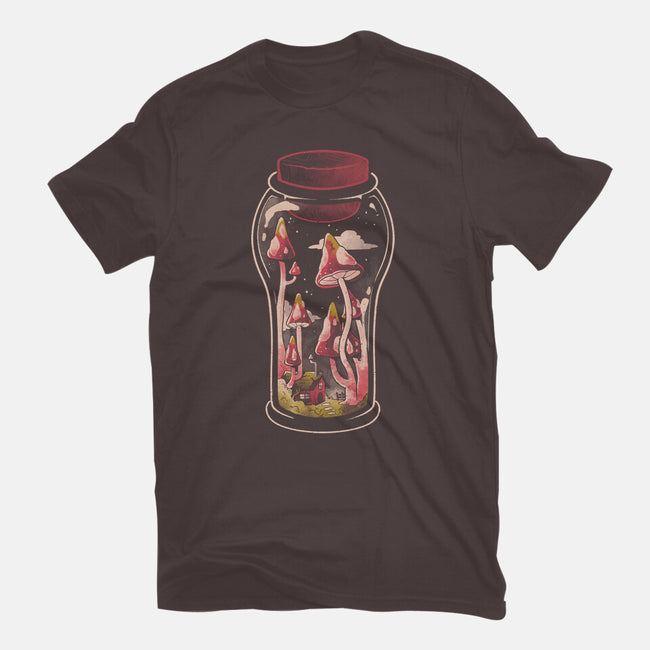 Gnome Jar-Womens-Basic-Tee-eduely