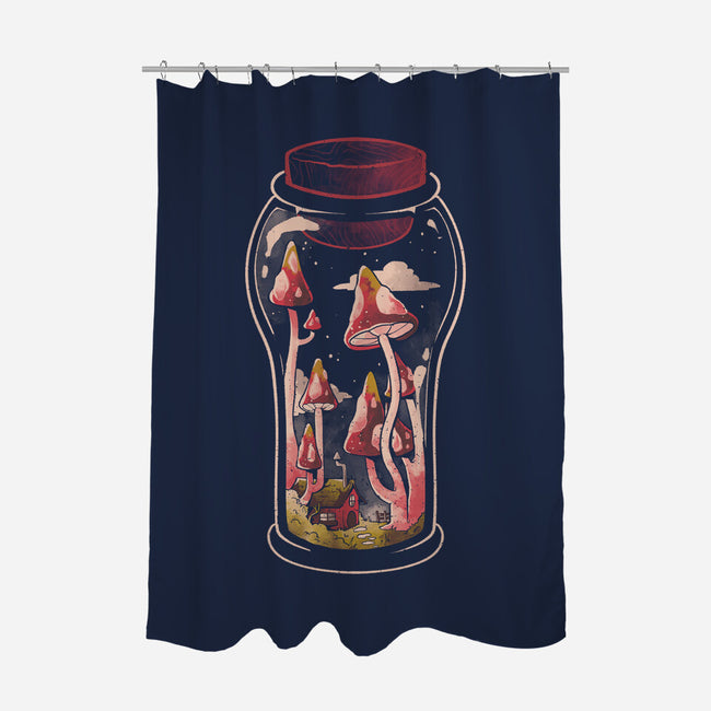 Gnome Jar-None-Polyester-Shower Curtain-eduely