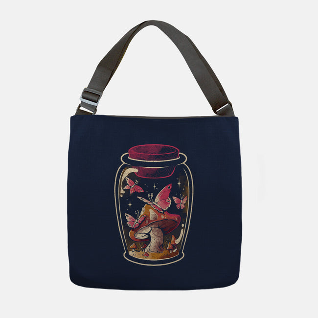 Butterfly Glass-None-Adjustable Tote-Bag-eduely
