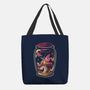 Butterfly Glass-None-Basic Tote-Bag-eduely