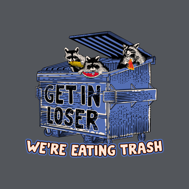 Get In Loser We're Eating Trash-Unisex-Kitchen-Apron-rocketman_art