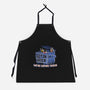 Get In Loser We're Eating Trash-Unisex-Kitchen-Apron-rocketman_art