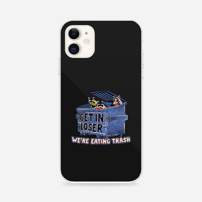 Get In Loser We're Eating Trash-iPhone-Snap-Phone Case-rocketman_art