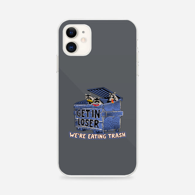 Get In Loser We're Eating Trash-iPhone-Snap-Phone Case-rocketman_art