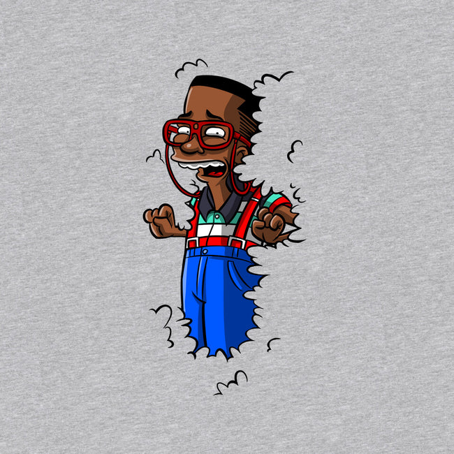 Urkel In The Hedge-Unisex-Basic-Tee-zascanauta