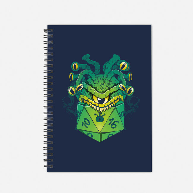 Monster Dice-None-Dot Grid-Notebook-Vallina84