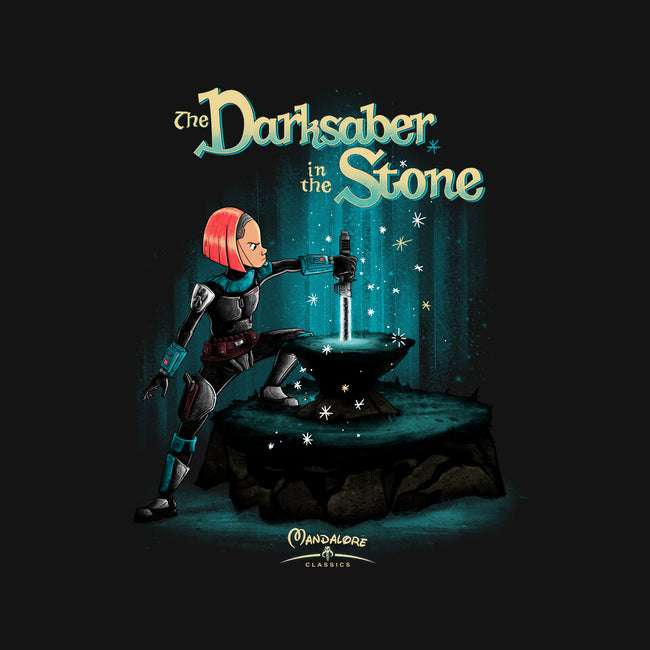 The Darksaber In The Stone-Youth-Crew Neck-Sweatshirt-teesgeex