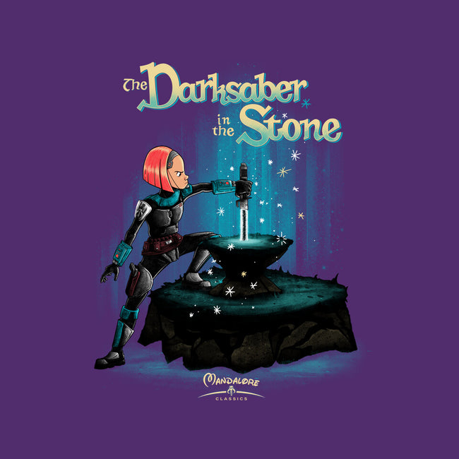 The Darksaber In The Stone-Womens-Off Shoulder-Sweatshirt-teesgeex