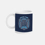 Blue Phone Box-None-Mug-Drinkware-Logozaste