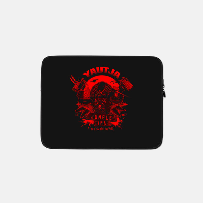 Yautja Jungle IPA-none zippered laptop sleeve-stationjack