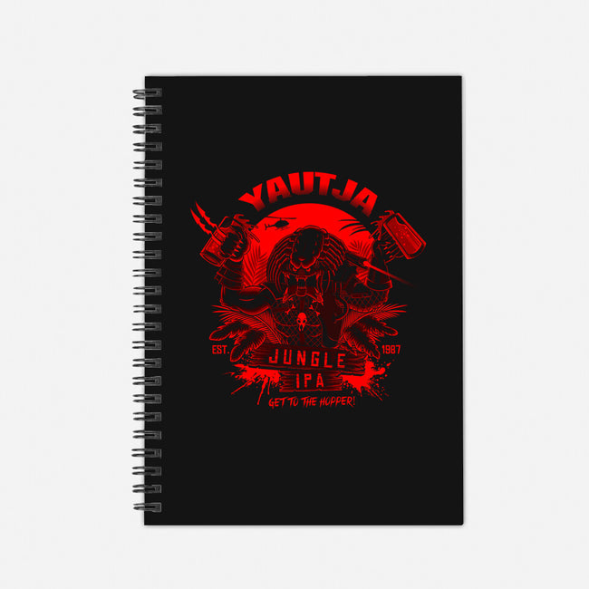 Yautja Jungle IPA-none dot grid notebook-stationjack