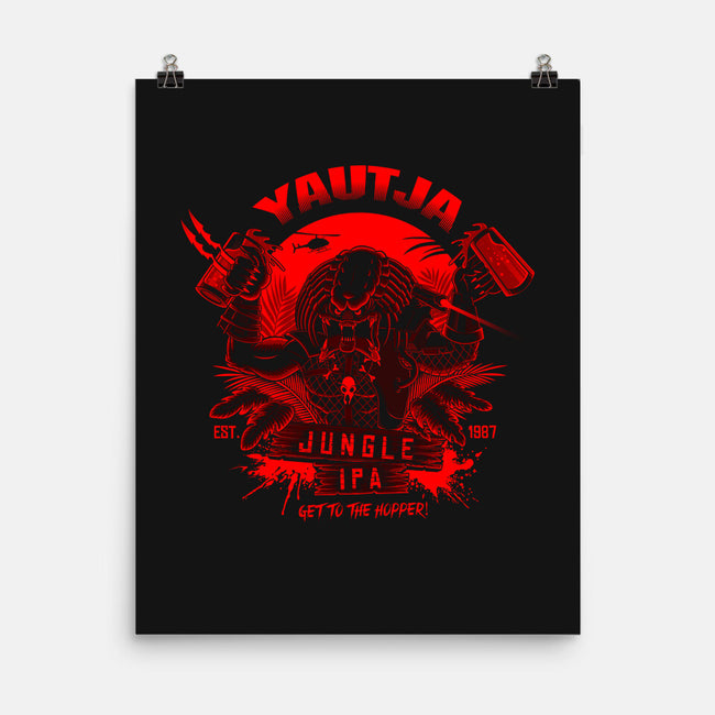 Yautja Jungle IPA-none matte poster-stationjack