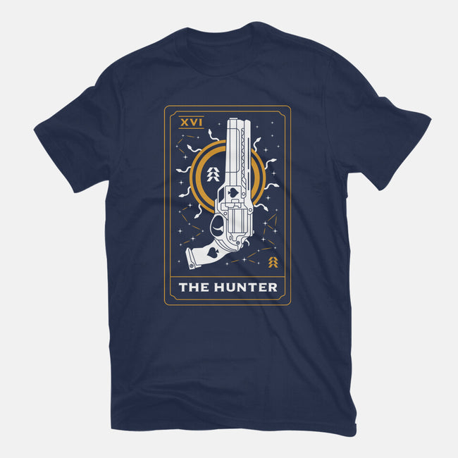 The Hunter Tarot Card-Womens-Fitted-Tee-Logozaste