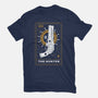 The Hunter Tarot Card-Womens-Fitted-Tee-Logozaste