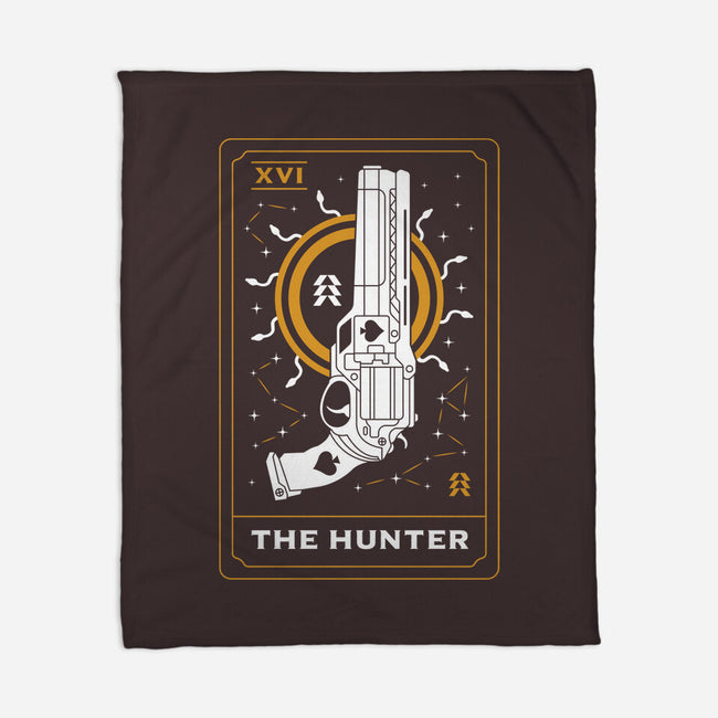 The Hunter Tarot Card-None-Fleece-Blanket-Logozaste