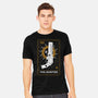 The Hunter Tarot Card-Mens-Heavyweight-Tee-Logozaste