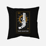 The Hunter Tarot Card-None-Removable Cover w Insert-Throw Pillow-Logozaste