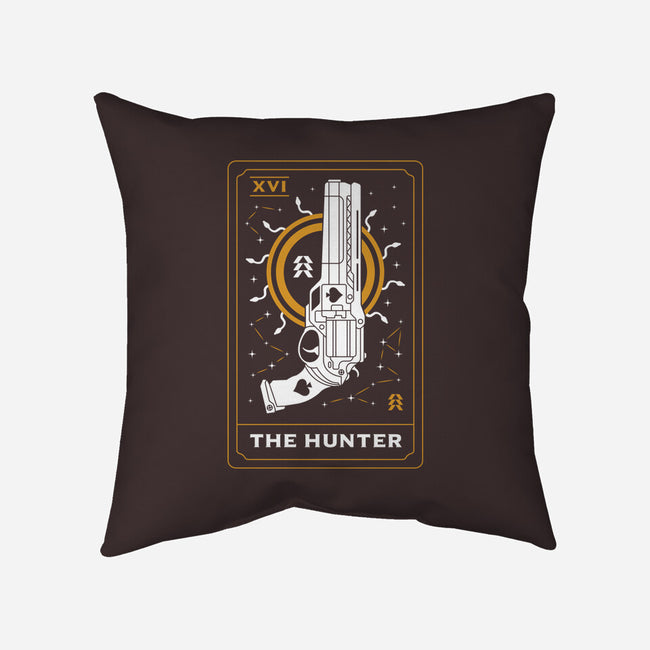 The Hunter Tarot Card-None-Removable Cover w Insert-Throw Pillow-Logozaste