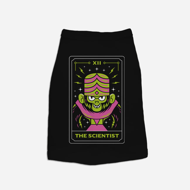 Scientist Monkey Tarot-Dog-Basic-Pet Tank-Logozaste