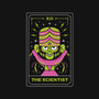 Scientist Monkey Tarot-None-Removable Cover w Insert-Throw Pillow-Logozaste