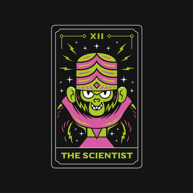 Scientist Monkey Tarot-None-Drawstring-Bag-Logozaste
