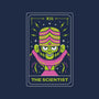 Scientist Monkey Tarot-None-Drawstring-Bag-Logozaste